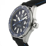 Tag Heuer Aquaracer Calibre 5 Automatic Black Dial Black Nylon Strap Watch for Men - WAY211B.FC6363 Buy Now By Tag Heuer