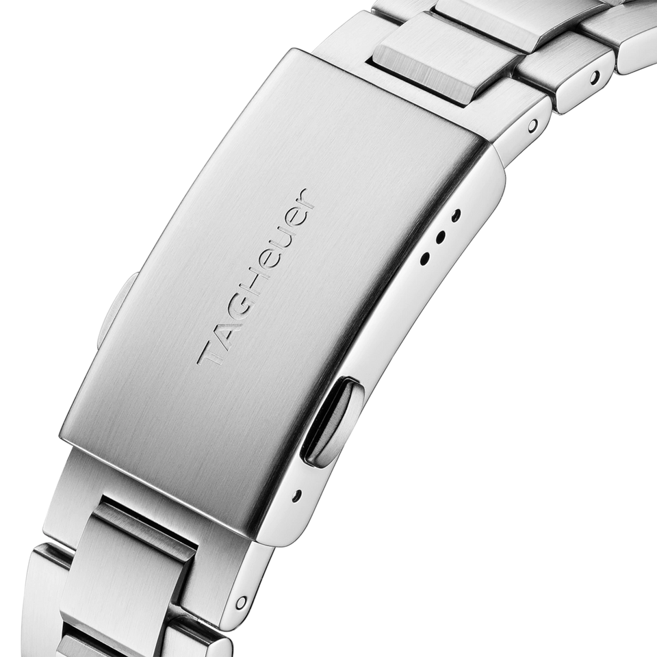 Tag Heuer Aquaracer Quartz White Dial Silver Steel Strap Watch for Men - WBD1111.BA0928 Buy Now By Tag Heuer