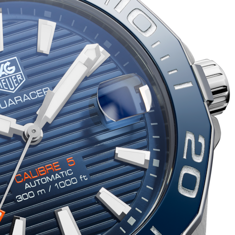 Tag Heuer Aquaracer Blue Dial Watch for Men - WAY211C.BA0928 Buy Now By Tag Heuer