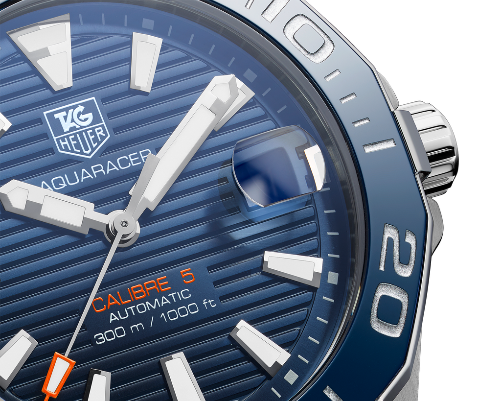 Tag Heuer Aquaracer Blue Dial Watch for Men - WAY211C.BA0928 Buy Now By Tag Heuer