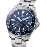 Tag Heuer Aquaracer Calibre 5 Blue Dial Silver Steel Strap Watch for Men - WAY211C.BA0928 Buy Now By Tag Heuer