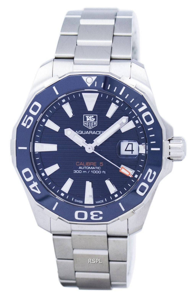 Tag Heuer Aquaracer Blue Dial Watch for Men - WAY211C.BA0928 Buy Now By Tag Heuer