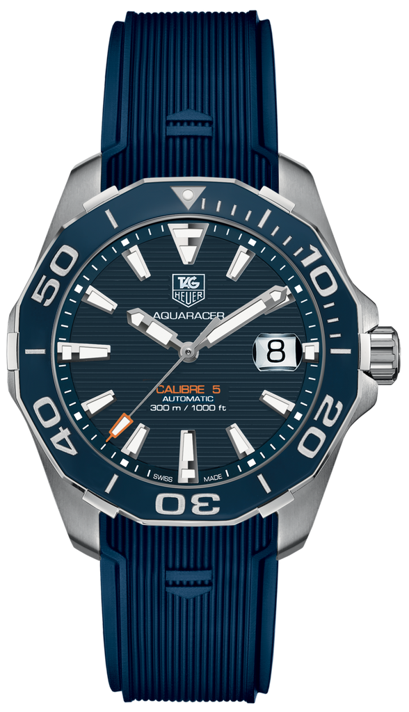 Tag Heuer Aquaracer Blue Dial Watch for Men - WAY211C.FT6155 Buy Now By Tag Heuer