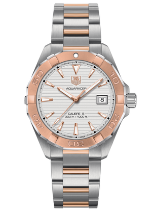 Tag Heuer Aquaracer Quartz White Dial Silver Strap Watch for Men - WAY1150.BD0911 Buy Now By Tag Heuer