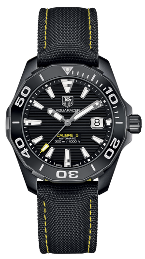 Tag Heuer Aquaracer Black Dial Watch for Men - WAY218A.FC6362 Buy Now By Tag Heuer
