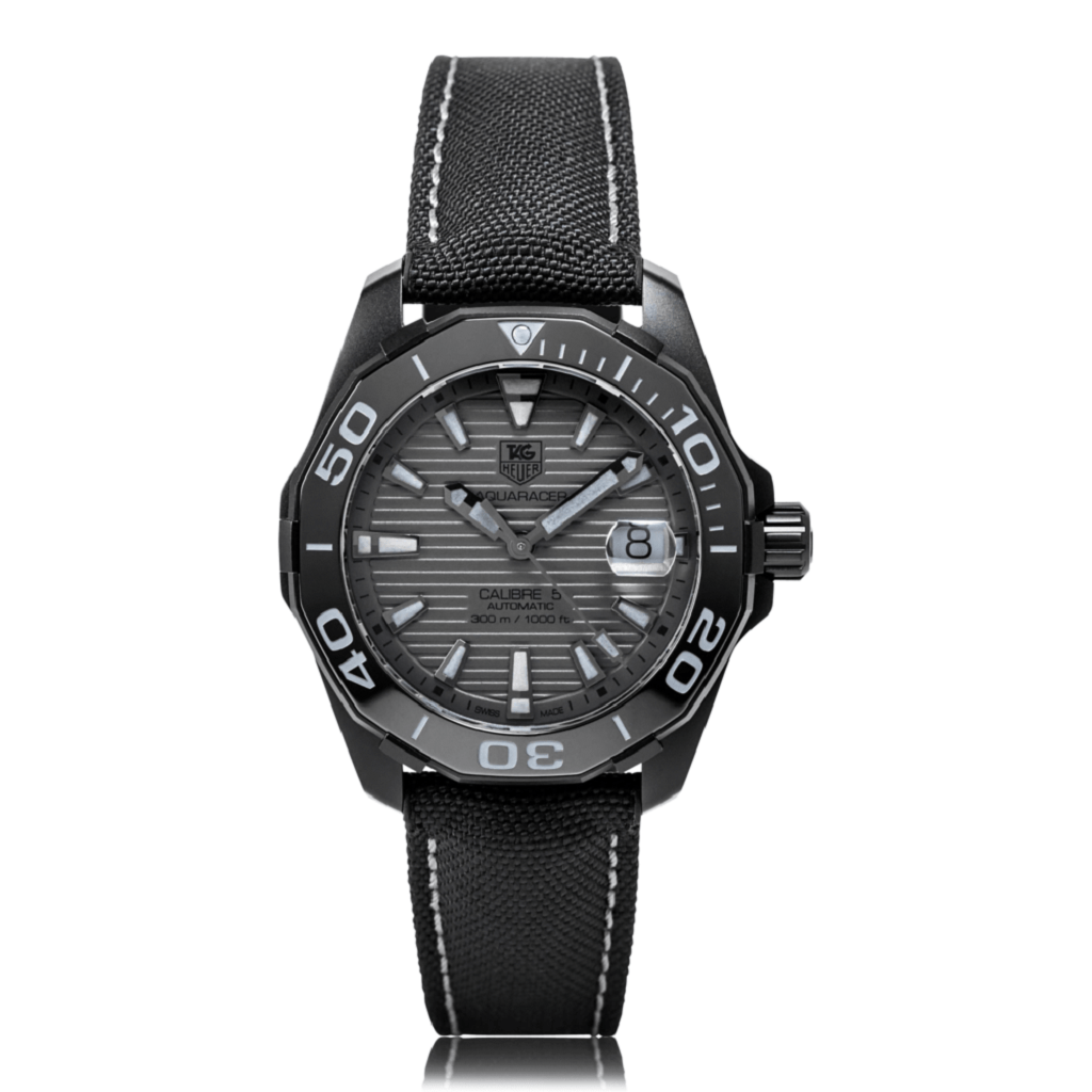 Tag Heuer Aquaracer Black Dial Watch for Men - WAY218B.FC6364 Buy Now By Tag Heuer
