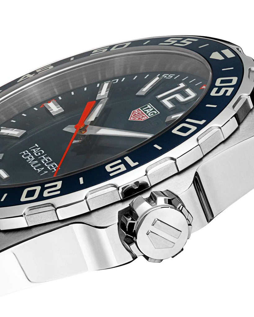 Tag Heuer Formula 1 Quartz Blue Dial Silver Steel Strap Watch for Men - WAZ1010.BA0842 Buy Now By Tag Heuer