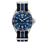 Tag Heuer Formula 1 Quartz Blue Dial Two Tone NATO Strap Watch for Men - WAZ1010.FC8197 Buy Now By Tag Heuer