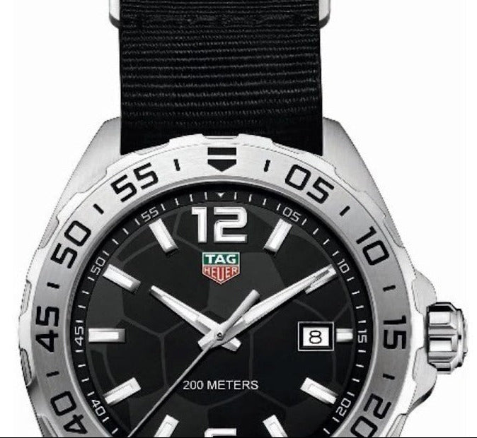 Tag Heuer Formula 1 Quartz Black Dial Black NATO Strap Watch for Men - WAZ1015.FC8198 Buy Now By Tag Heuer