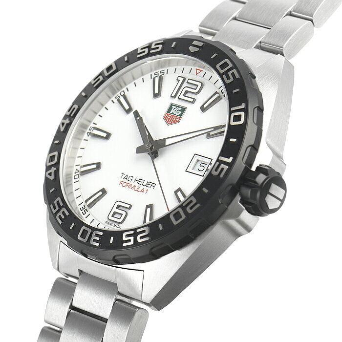 Tag Heuer Formula 1 White Dial Silver Steel Strap Watch for Men - WAZ1111.BA0875 Buy Now By Tag Heuer