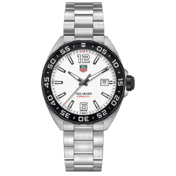 Tag Heuer Formula 1 White Dial Silver Steel Strap Watch for Men - WAZ1111.BA0875 Buy Now By Tag Heuer