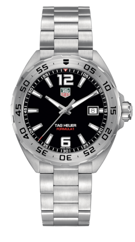 Tag Heuer Formula 1 Quartz Black Dial Watch For Men - WAZ1112.BA0875 Buy Now By Tag Heuer