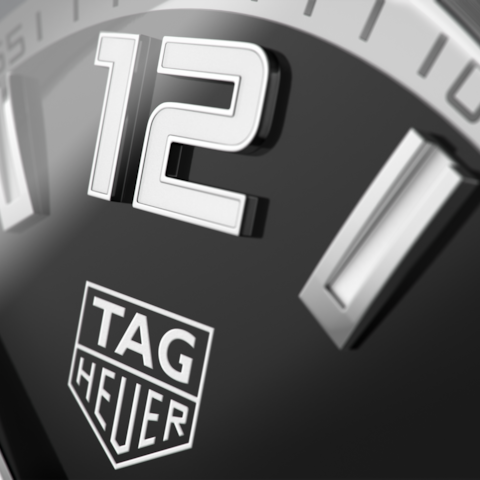 Tag Heuer Formula 1 Automatic Black Dial Silver Steel Strap Watch for Men - WAZ2012.BA0842 Buy Now By Tag Heuer