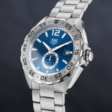 Tag Heuer Formula 1 Calibre 6 Automatic Blue Dial Silver Steel Strap Watch for Men - WAZ2014.BA0842 Buy Now By Tag Heuer
