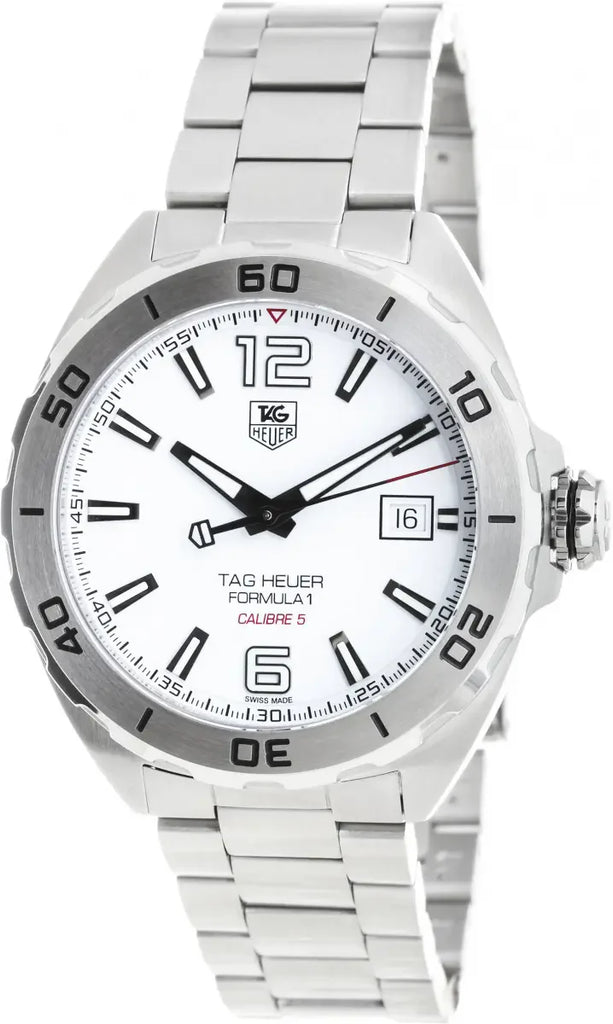 Tag Heuer Formula 1 White Dial Watch for Men - WAZ2114.BA0875 Buy Now By Tag Heuer
