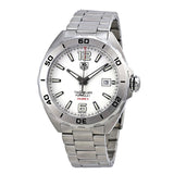Tag Heuer Formula 1 Calibre 5 Automatic White Dial Silver Steel Strap Watch for Men - WAZ2114.BA0875 Buy Now By Tag Heuer