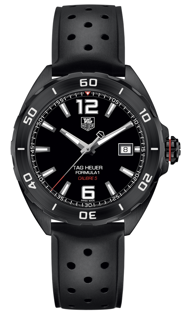 Tag Heuer Formula 1 Black Dial Strap Watch for Men - WAZ2115.FT8023 Buy Now By Tag Heuer