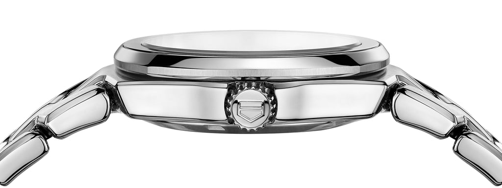 Tag Heuer Link Quartz Diamonds Blue Mother of Pearl Dial Silver Steel Strap Watch for Women - WBC1313.BA0600 Buy Now By Tag Heuer