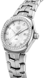 Tag Heuer Link Quartz Diamonds Mother of Pearl Dial Silver Steel Strap Watch for Women - WBC1316.BA0600 Buy Now By Tag Heuer