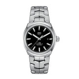 Tag Heuer Link Quartz Black Dial Silver Steel Strap Watch for Women - WBC2110.BA0603 Buy Now By Tag Heuer