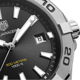 Tag Heuer Aquaracer Black Dial Silver Steel Strap Watch for Men - WBD1110.BA0928 Buy Now By Tag Heuer