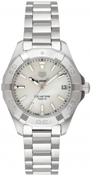 Tag Heuer Aquaracer White Mother of Pearl Dial Watch for Women - WBD1311.BA0740 Buy Now By Tag Heuer