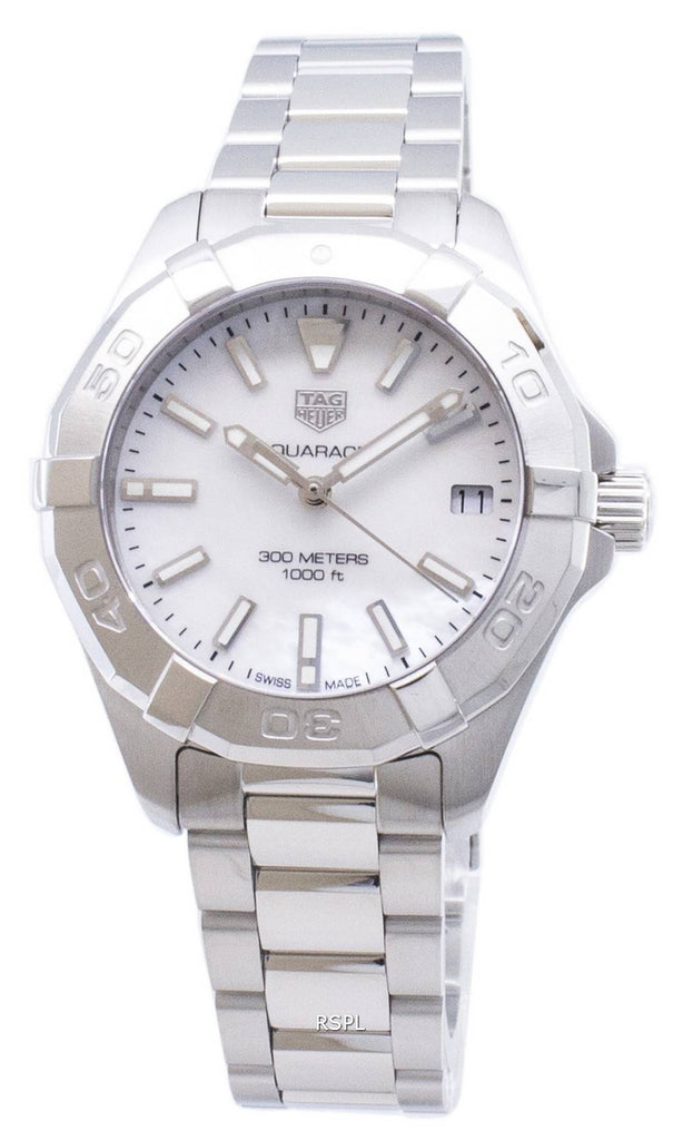 Tag Heuer Aquaracer White Mother of Pearl Dial Watch for Women - WBD1311.BA0740 Buy Now By Tag Heuer