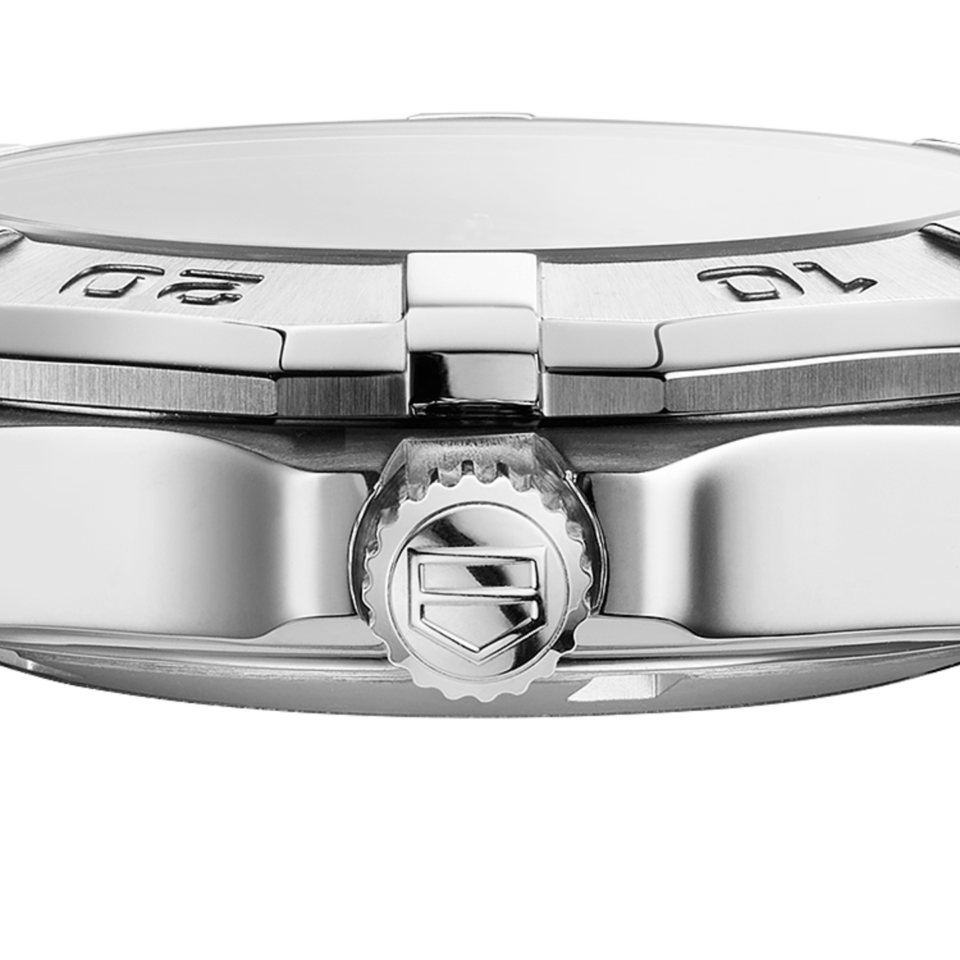 Tag Heuer Aquaracer White Mother of Pearl Dial Silver Steel Strap Watch for Women - WBD1311.BA0740 Buy Now By Tag Heuer