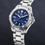 Tag Heuer Aquaracer Quartz Blue Dial Silver Steel Strap Watch for Women - WBD1312.BA0740 Buy Now By Tag Heuer