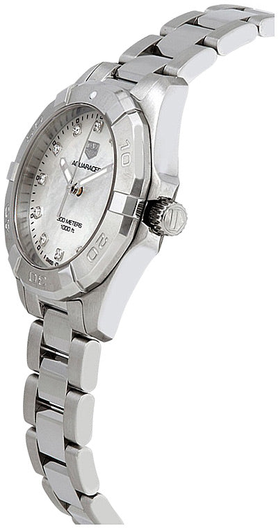 Tag Heuer Aquaracer White Mother of Pearl Dial Watch for Women - WBD1314.BA0740 Buy Now By Tag Heuer
