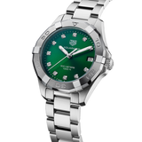 Tag Heuer Aquaracer Diamonds Emerald Green Dial Watch for Women - WBD1316.BA0740 Buy Now By Tag Heuer
