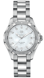 Tag Heuer Aquaracer Diamonds Mother of Pearl Dial Silver Steel Strap Watch for Women - WBD131B.BA0748 Buy Now By Tag Heuer