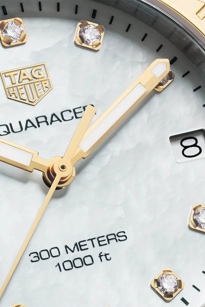 Tag Heuer Aquaracer White Mother of Pearl Dial Watch for Women - WBD1322.BB0320 Buy Now By Tag Heuer