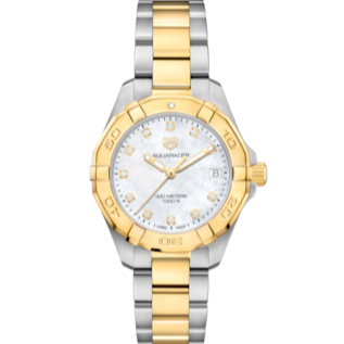 Tag Heuer Aquaracer White Mother of Pearl Dial Watch for Women - WBD1322.BB0320 Buy Now By Tag Heuer