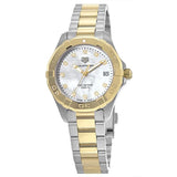 Tag Heuer Aquaracer White Mother of Pearl Dial Two Tone Steel Strap Watch for Women - WBD1322.BB0320 Buy Now By Tag Heuer