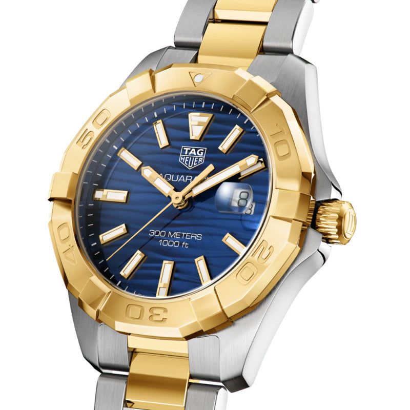 Tag Heuer Aquaracer Blue Dial Two Tone Steel Strap Watch for Women - WBD1325.BB0320 Buy Now By Tag Heuer
