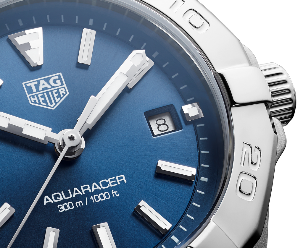 Tag Heuer Aquaracer Blue Dial Silver Steel Strap Watch for Women - WBD1412.BA0741 Buy Now By Tag Heuer