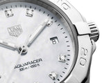 Tag Heuer Aquaracer Diamonds Mother of Pearl Dial Silver Steel Strap Watch for Women - WBD131B.BA0748 Buy Now By Tag Heuer