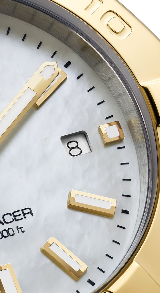 Tag Heuer Aquaracer Mother of Pearl Dial Two Tone Steel Strap Watch for Men - WBD1420.BB0321 Buy Now By Tag Heuer