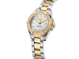 Tag Heuer Aquaracer Quartz Diamonds Mother of Pearl Dial Two Tone Steel Strap Watch for Women - WBD1423.BB0321 Buy Now By Tag Heuer