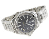 Tag Heuer Aquaracer Calibre 5 Grey Dial Silver Steel Strap Watch for Men - WBD2113.BA0928 Buy Now By Tag Heuer