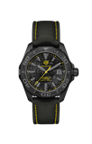 Tag Heuer Aquaracer Calibre 5 Black NATO Strap Carbon Dial Watch for Men - WBD218B.FC6446 Buy Now By Tag Heuer