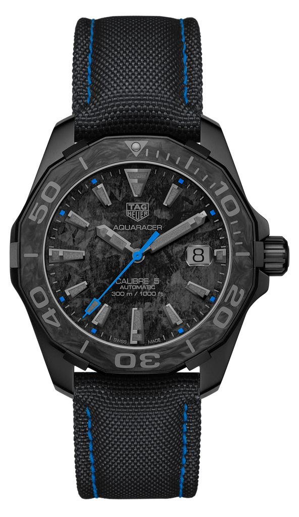 Tag Heuer Aquaracer Carbon Dial Watch for Men - WBD218C.FC6447 Buy Now By Tag Heuer