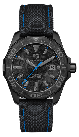 Tag Heuer Aquaracer Carbon Dial Watch for Men - WBD218C.FC6447 Buy Now By Tag Heuer