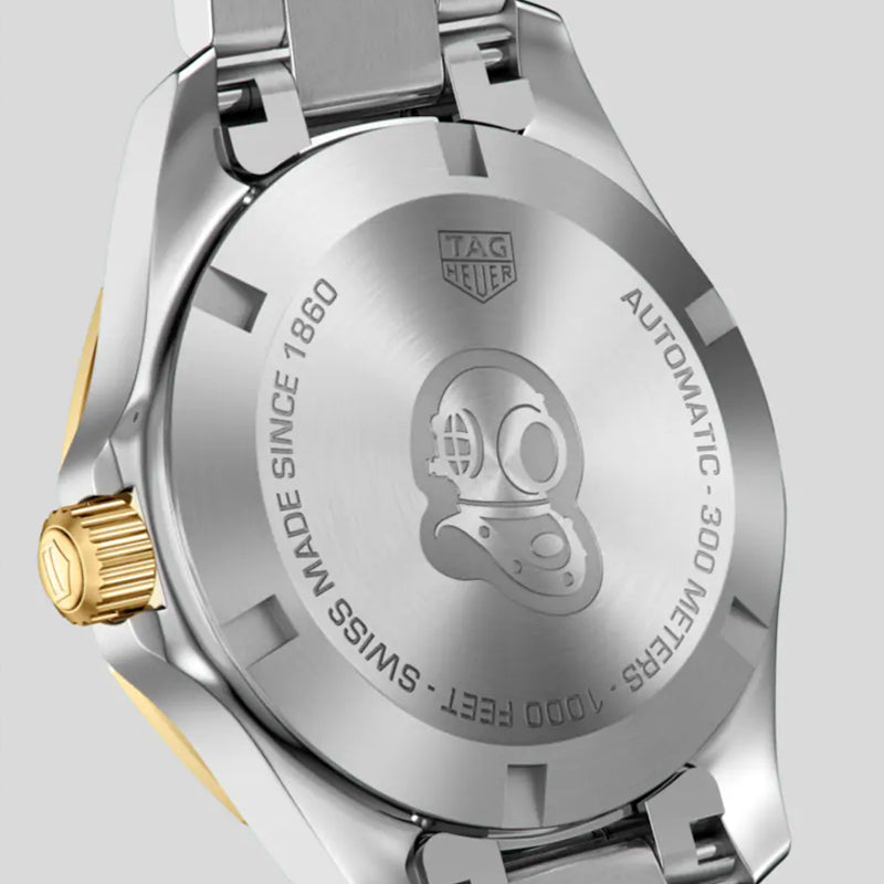 Tag Heuer Aquaracer Automatic Diamonds Silver Dial Two Tone Steel Strap Watch for Women - WBD2321.BB0320 Buy Now By Tag Heuer