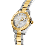Tag Heuer Aquaracer Automatic Diamonds Silver Dial Two Tone Steel Strap Watch for Women - WBD2321.BB0320 Buy Now By Tag Heuer