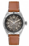 Tag Heuer Autavia Isograph Grey Dial Calfskin Brown Leather Strap Watch for Men - WBE5111.FC8267 Buy Now By Tag Heuer