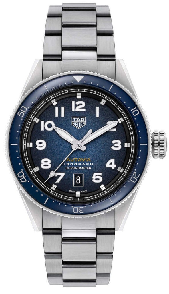 Tag Heuer Autavia Blue Dial Watch for Men - WBE5116.EB0173 Buy Now By Tag Heuer