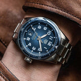 Tag Heuer Autavia Automatic Blue Dial Silver Steel Strap Watch for Men - WBE5116.EB0173 Buy Now By Tag Heuer