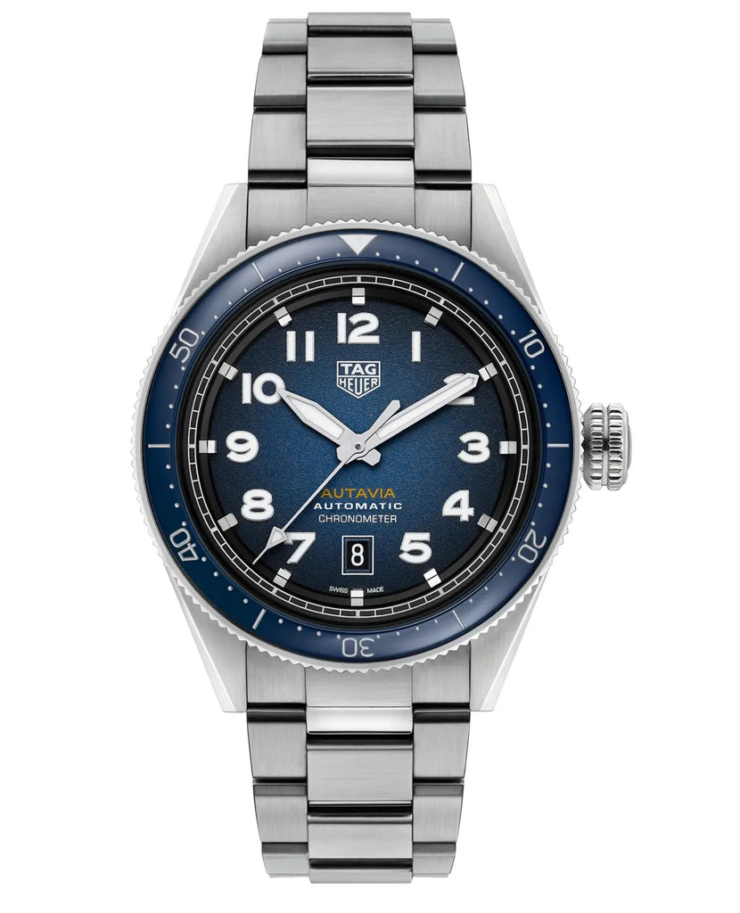 Tag Heuer Autavia Blue Dial Watch for Men - WBE5116.EB0173 Buy Now By Tag Heuer